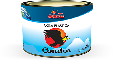 Condor Cola Plástica Branca - Lata 500g