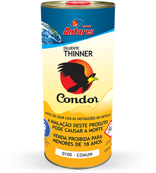 Condor Diluente Thinner Comum 0100 - Lata 900ml