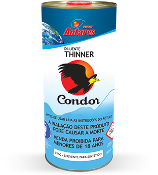 Condor Diluente Thinner Solvente para Sintético 0150 - Lata 900ml